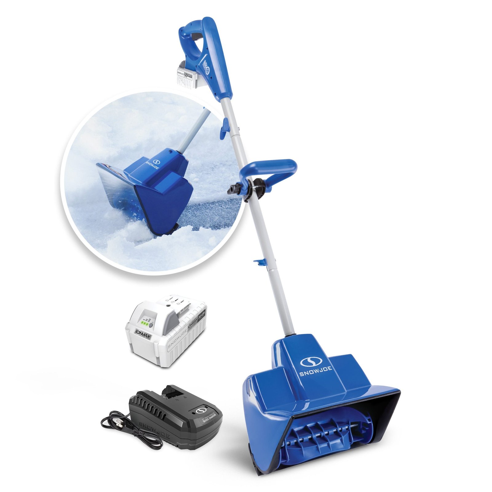 Snow Joe 24-Volt IONMAX Cordless Snow Shovel Kit, 11-Inch, with 4.0-Ah Battery and Charger, in stock in Canada