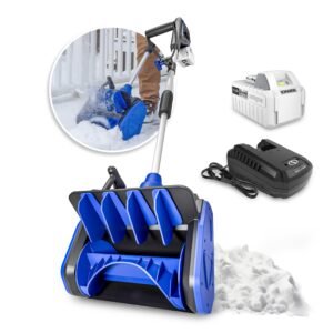 Snow Joe 24V for SS13.5-XR-SJB 24-Volt* IONMAX Cordless Snow Shovel Kit | 13.5 Inch | W/ 5.0-Ah Battery and, stock 24V-SS13.5-XR-SJB