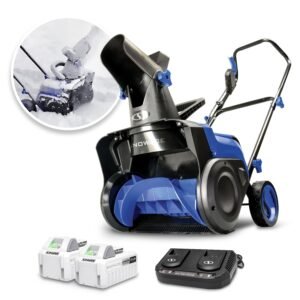 Snow Joe 24V-X2-SB15 48-Volt* IONMAX Cordless Single stage Snow Blower Kit | 15-inch | Brushless 750W Motor |, stock 24V-X2-SB15