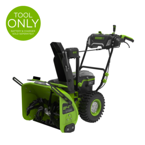 Greenworks 80V 24 inch Dual Stage Snow Thrower (Tool Only), stock 2611602T