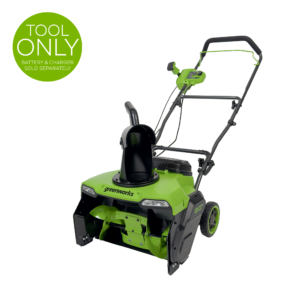 Greenworks 48V (24V x 2) 20 inch Brushless Snow Thrower (Tool Only), stock 2619602T