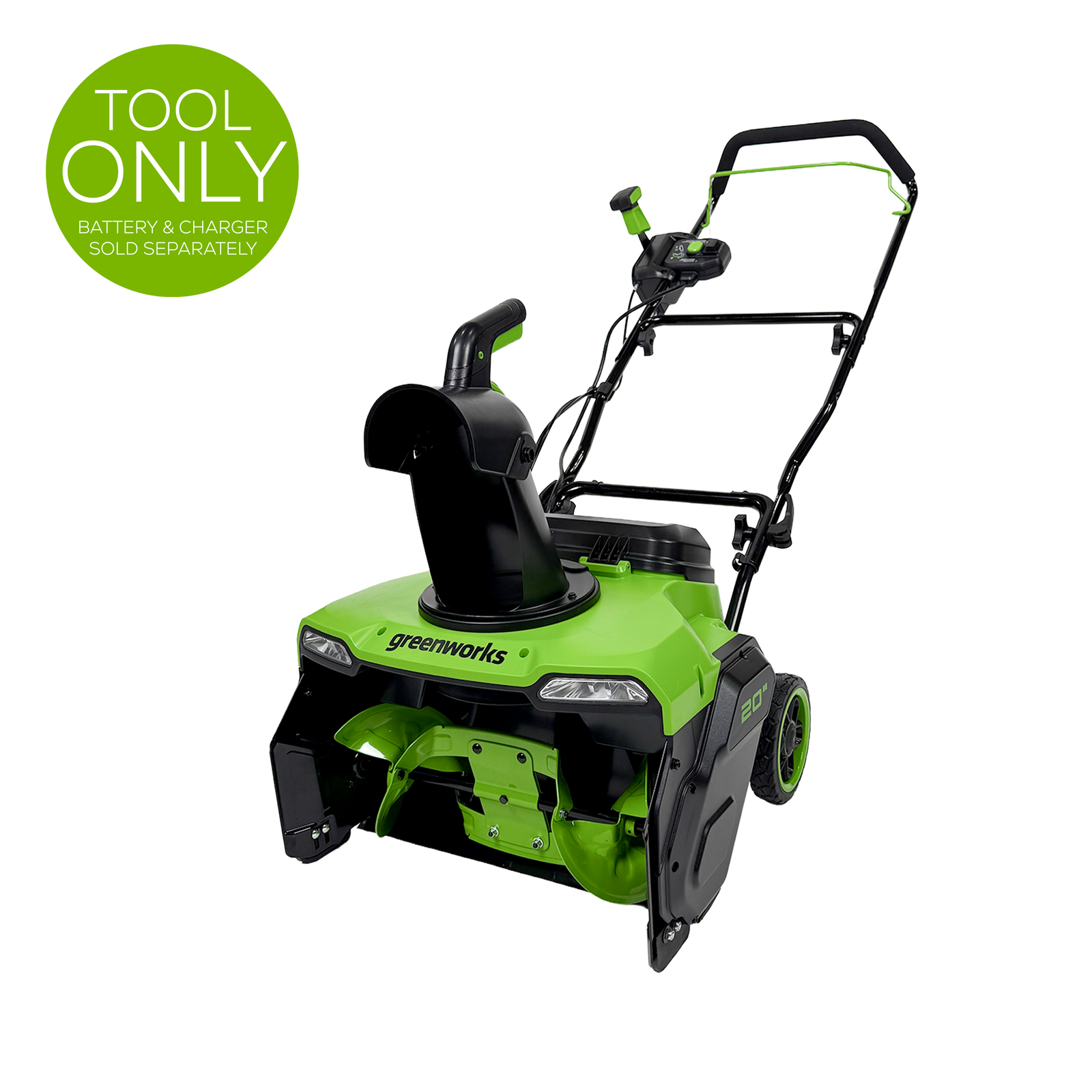 60V 20 inch Brushless Snow Thrower (Tool Only), 20 inch clearing width, in stock in Canada