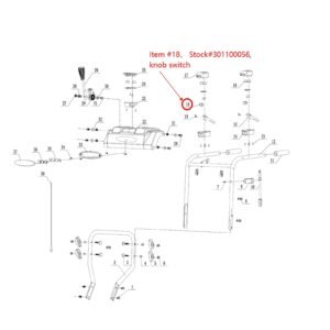 Knob Switch, stock 301100056