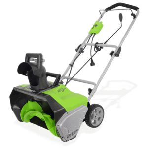 Greenworks 13 Amp Corded 20 inch Snow Thrower, stock 2600502