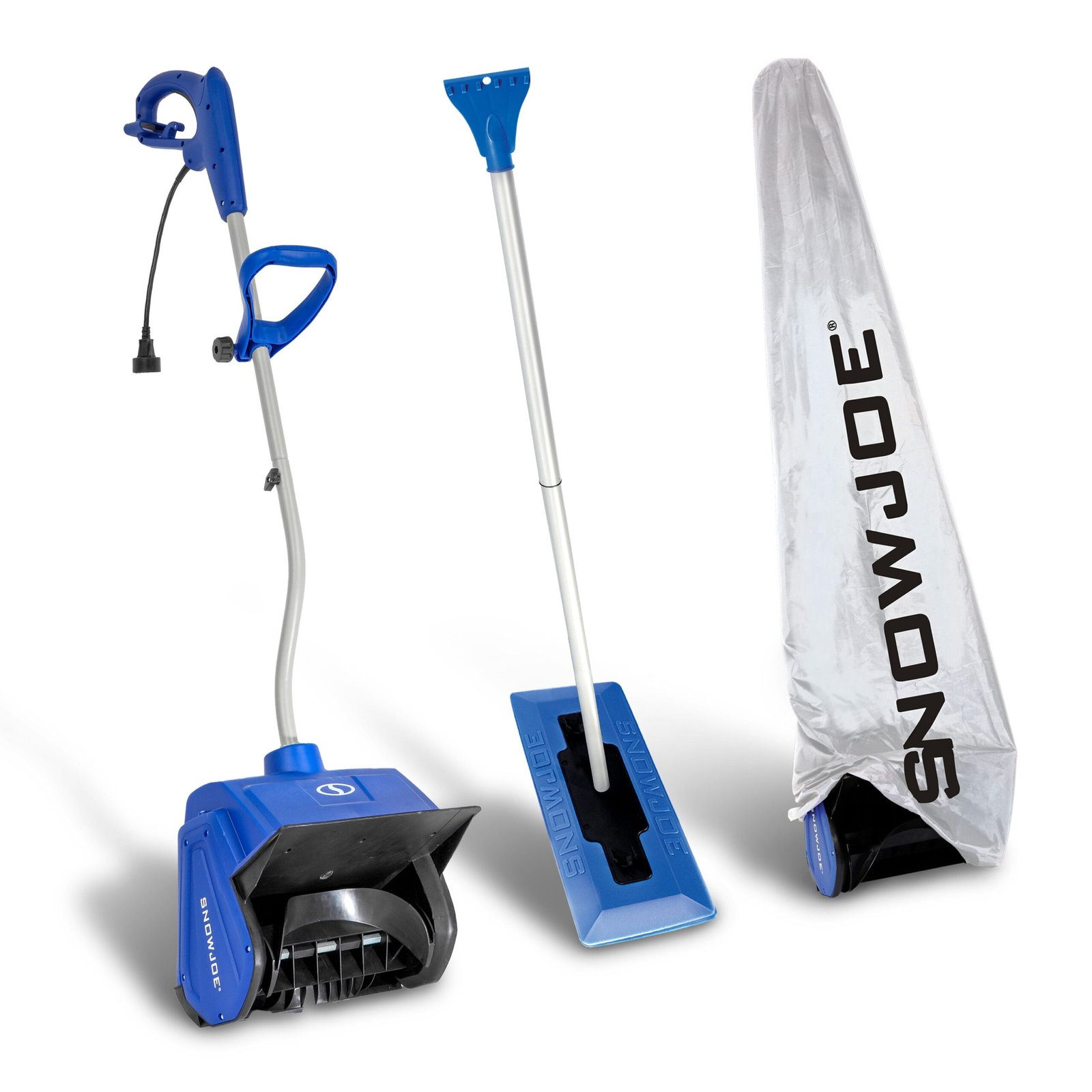Snow Joe Electric Shovel Protection and Accessory Bundle, Snow Shovel and Cover and Snow Broom, in stock in Canada