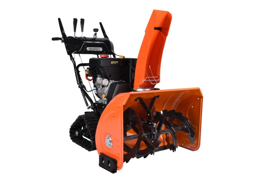 30 inch tracked two stage snow blower, 302 cc, for uneven and sloped ground, a common choice for 154 cm winters in Halifax