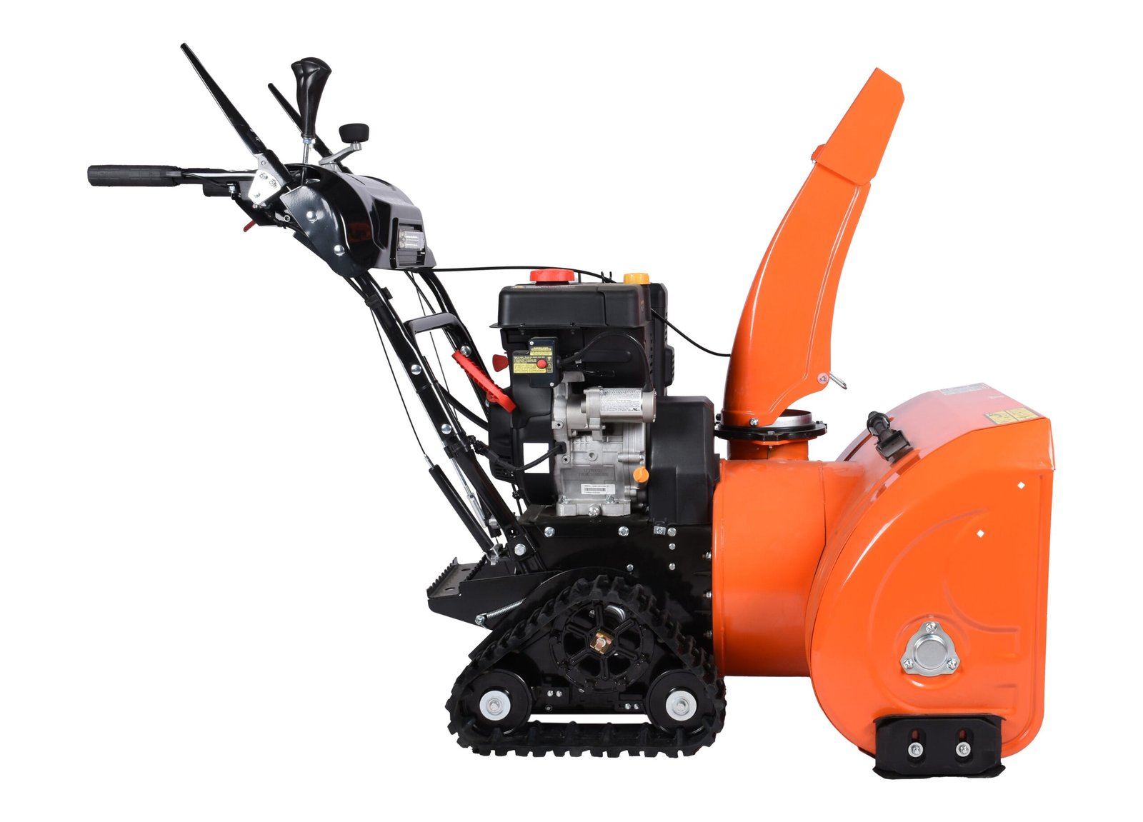 Snow Blower, 30 inch, 302 cc, tracks, electric and recoil start, heated handles, LED light, view 2
