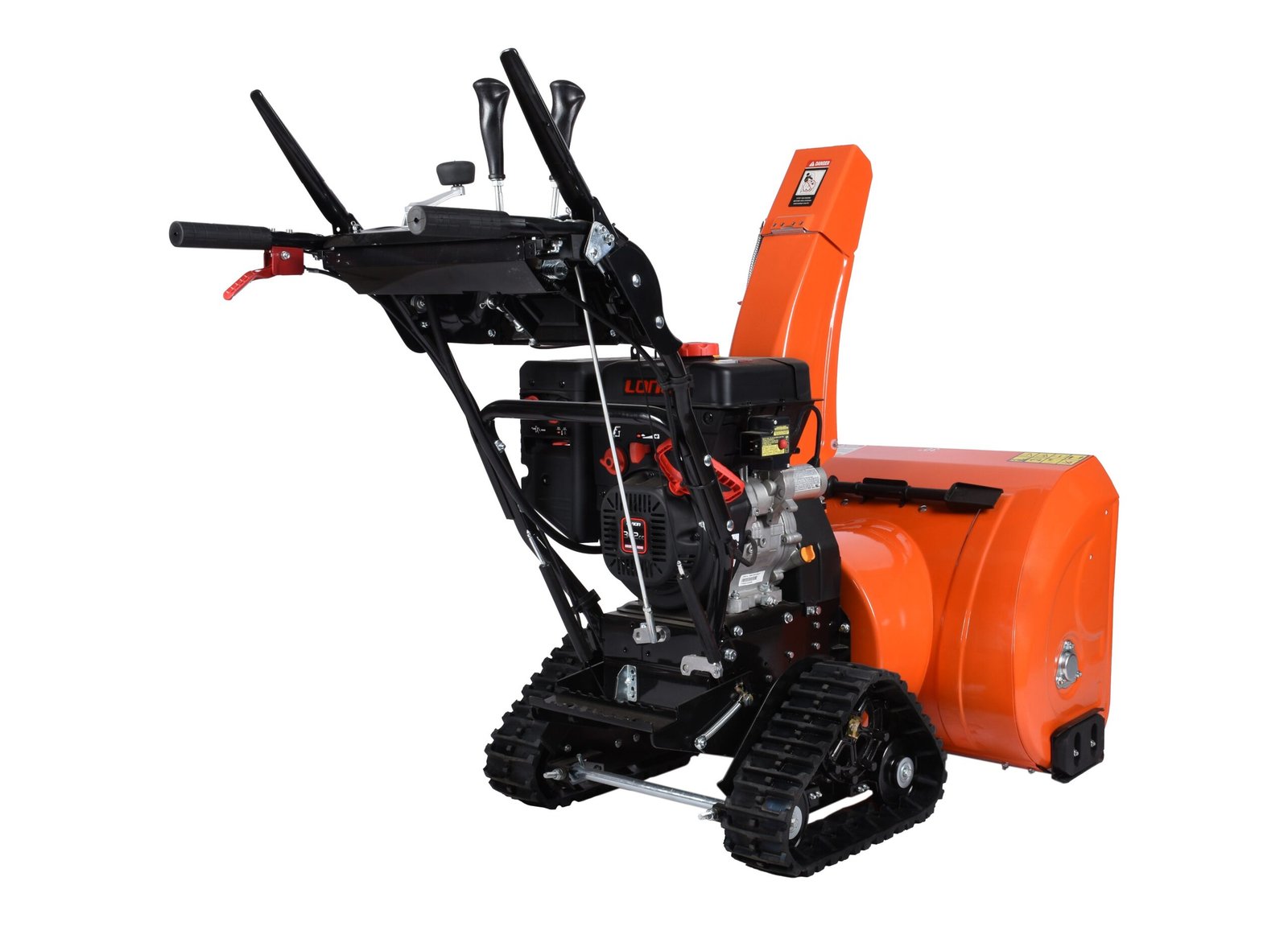 Snow Blower, 30 inch, 302 cc, tracks, electric and recoil start, heated handles, LED light, view 3