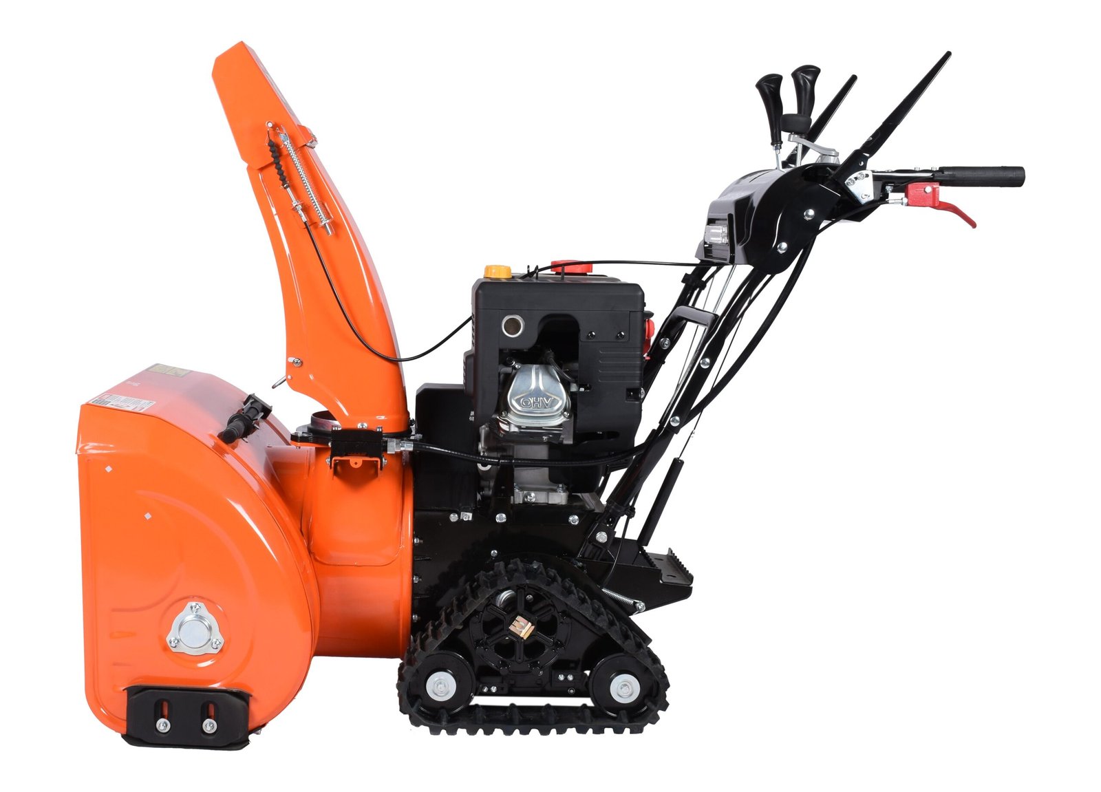 Snow Blower, 30 inch, 302 cc, tracks, electric and recoil start, heated handles, LED light, view 6