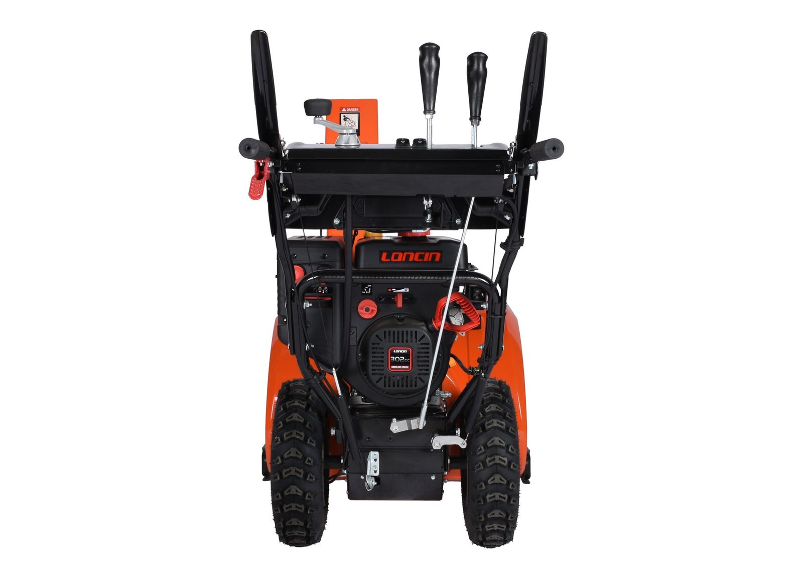 30 inch Snow Blower, 302 cc, electric and recoil start, heated handles, LED light, view 4