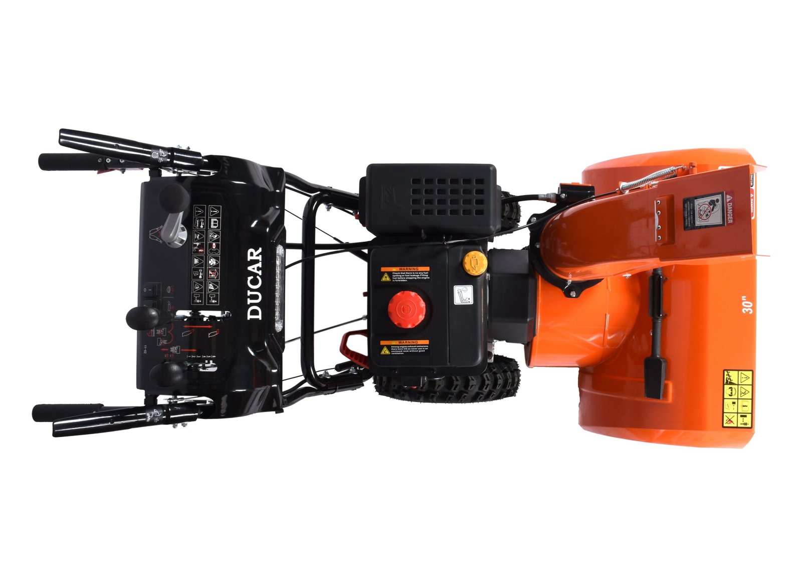 30 inch Snow Blower, 302 cc, electric and recoil start, heated handles, LED light, view 9