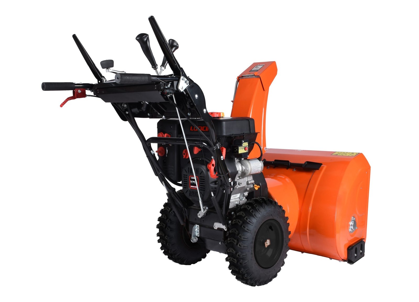 34 inch Snow Blower, 375 cc, electric and recoil start, heated handles, LED light, view 3