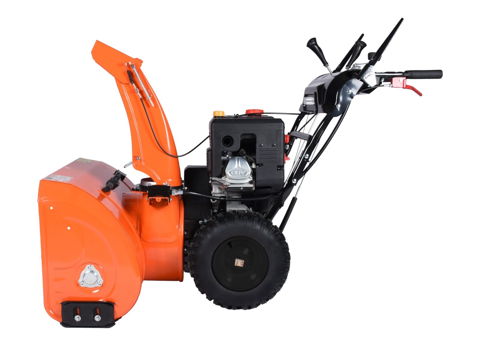 34 inch Snow Blower, 375 cc, electric and recoil start, heated handles, LED light, view 6