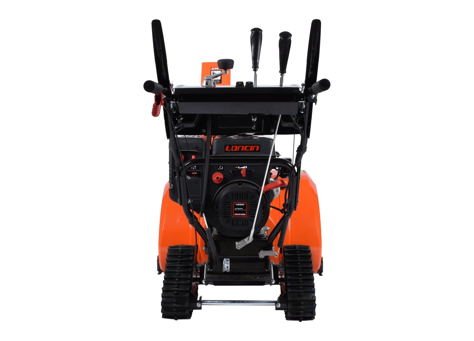 34 inch Snow Blower, 420 cc, tracks, electric start, heated handles, LED light, view 4