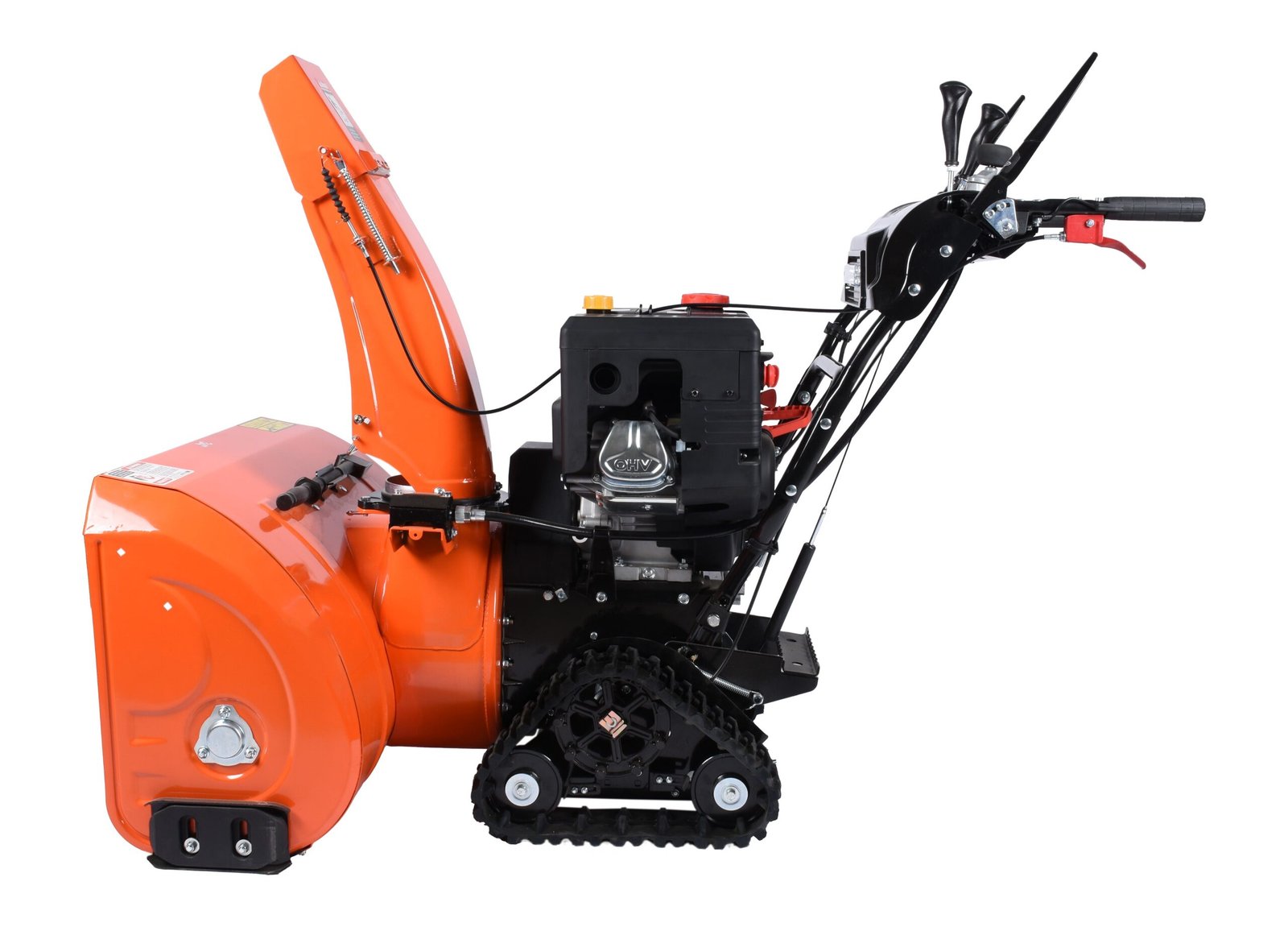 34 inch Snow Blower, 420 cc, tracks, electric start, heated handles, LED light, view 6