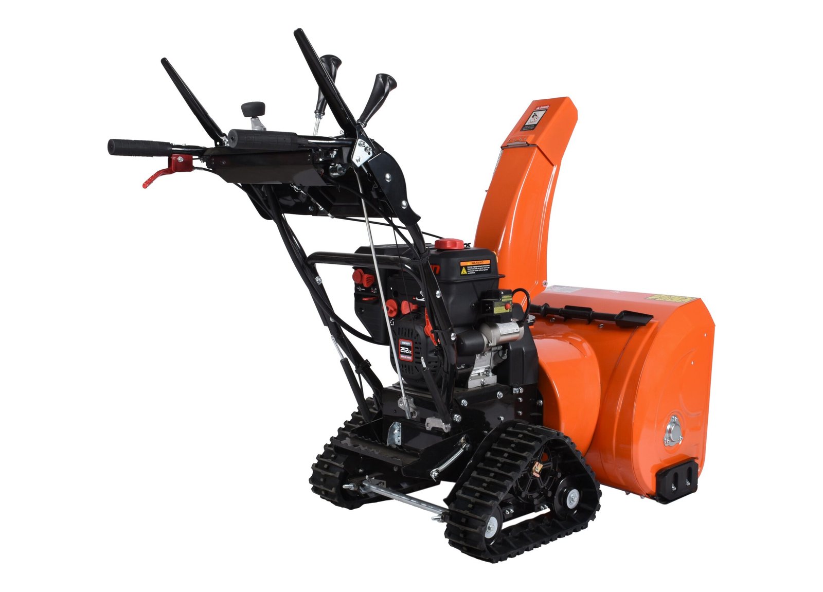 26 inch Snow Blower, 252 cc, tracks, electric and recoil start, heated handles, LED light, view 3