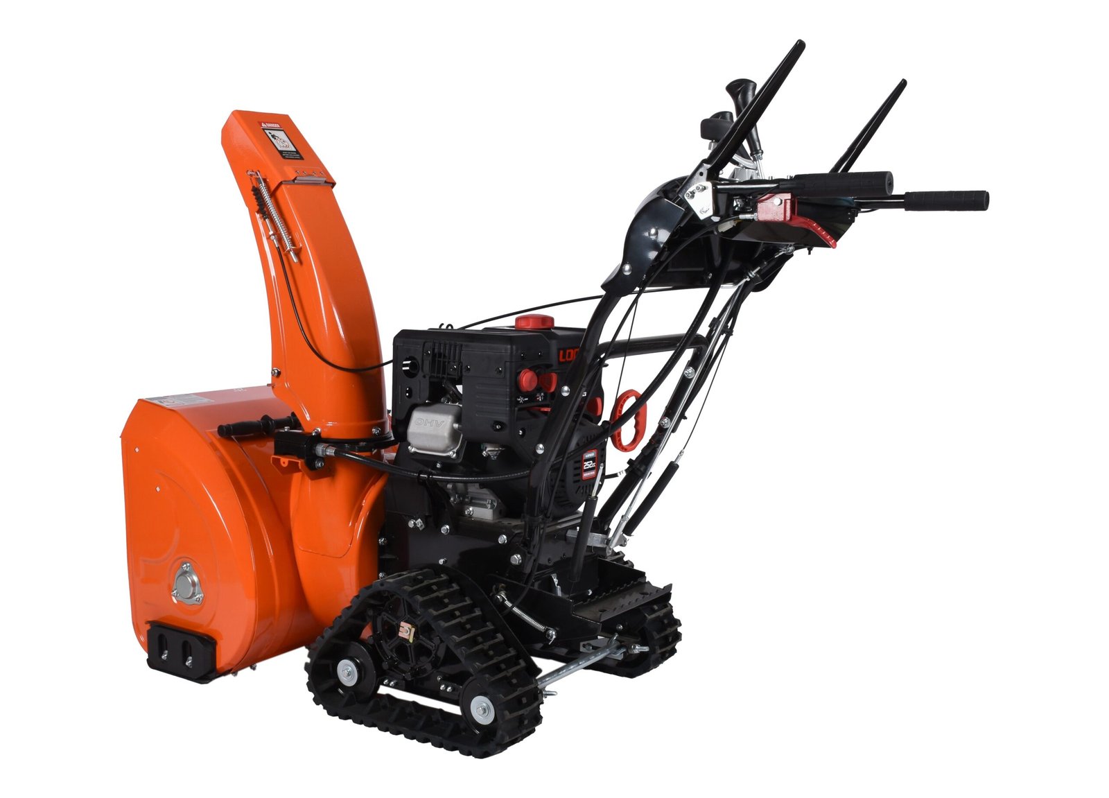 26 inch Snow Blower, 252 cc, tracks, electric and recoil start, heated handles, LED light, view 5