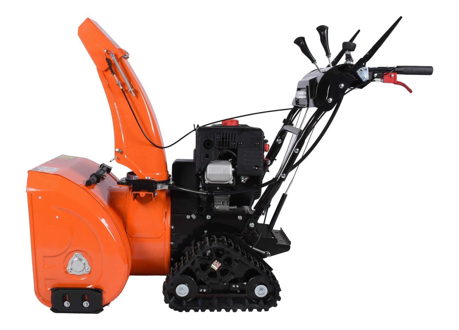 26 inch Snow Blower, 252 cc, tracks, electric and recoil start, heated handles, LED light, view 6