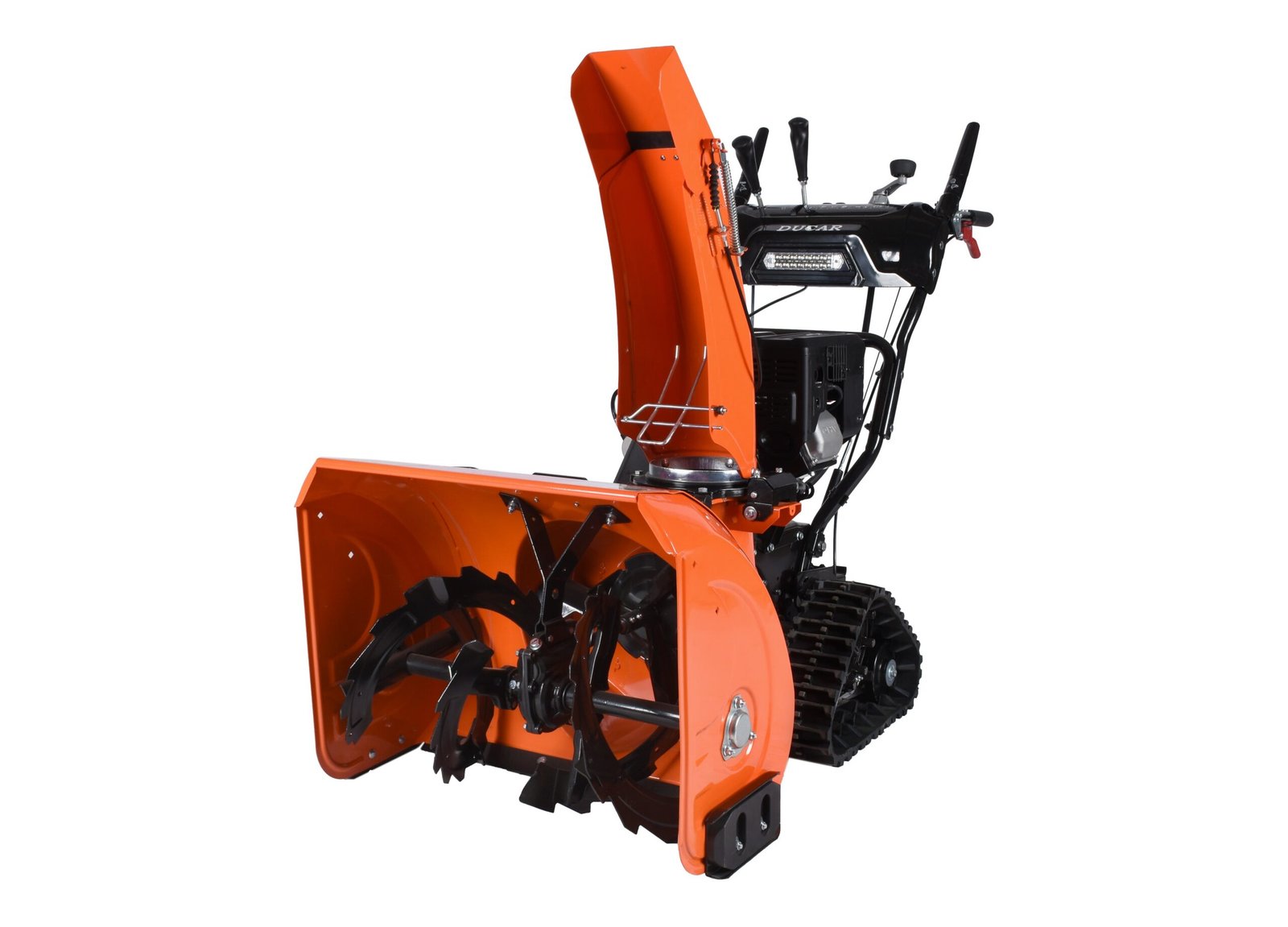 26 inch Snow Blower, 252 cc, tracks, electric and recoil start, heated handles, LED light, view 7