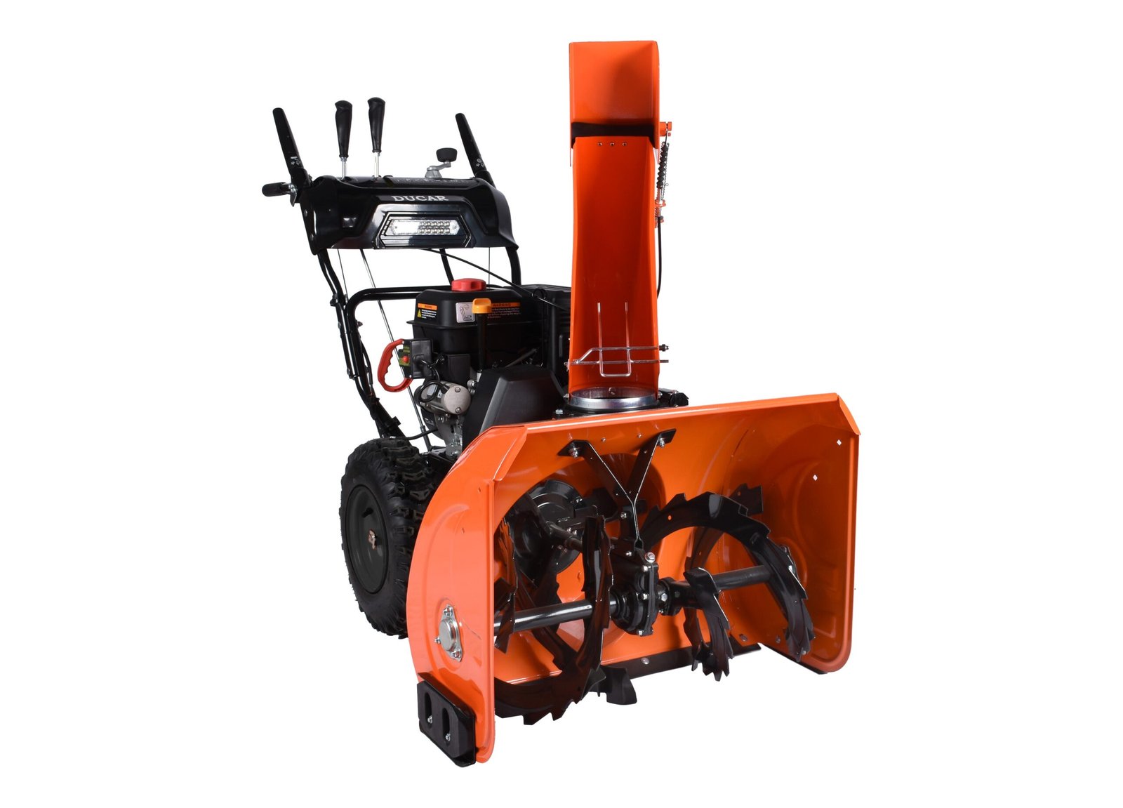 28 inch Snow Blower, 252 cc, electric and recoil start, heated handles, LED light, 28 inch clearing width, in stock in Canada