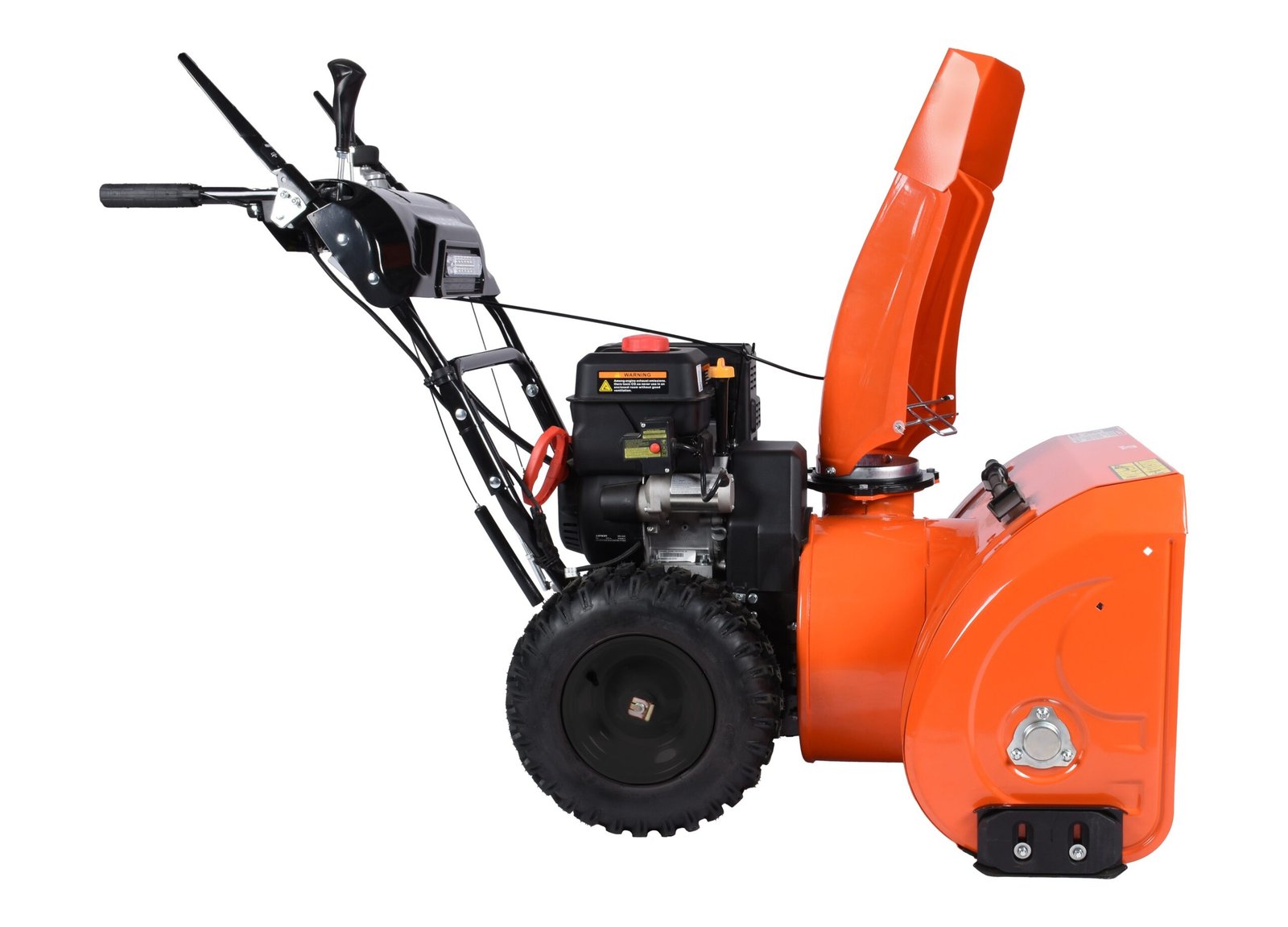 28 inch Snow Blower, 252 cc, electric and recoil start, heated handles, LED light, view 2