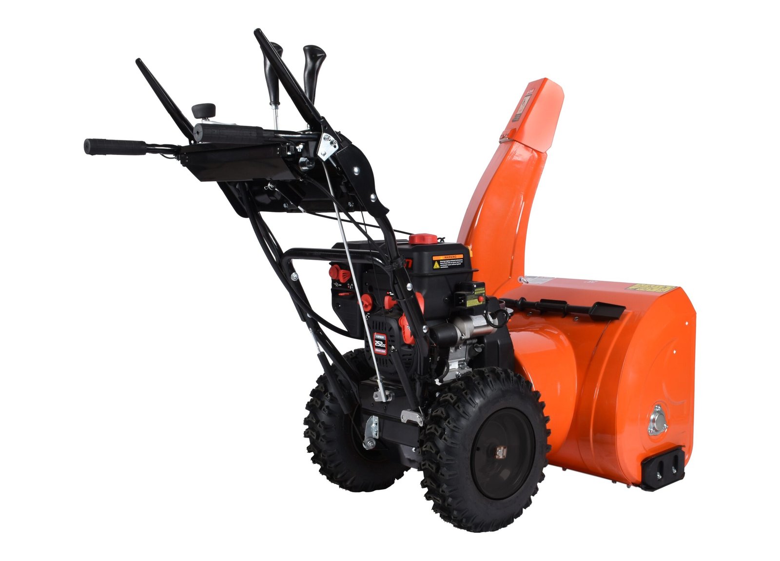 28 inch Snow Blower, 252 cc, electric and recoil start, heated handles, LED light, view 3