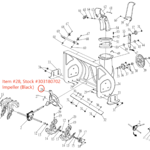 Impeller, stock 303180702