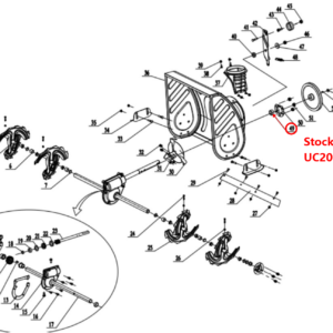UC204 Bearing, stock 303100040