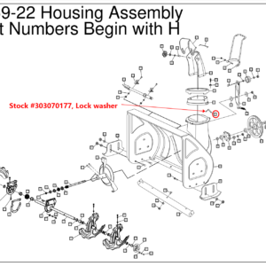 Lock Washer, stock 303070177