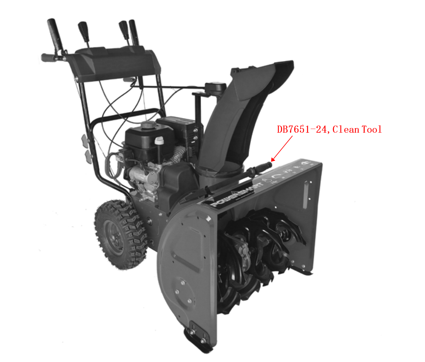 Clean-Out-Tool, Stock #203050057, genuine snow blower service part in stock in Canada