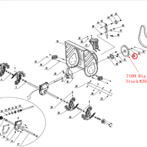 7109 Big Pulley, stock 303160794A