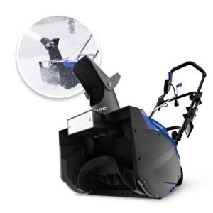 Snow Joe SJ623E Electric Walk Behind Single stage Snow Blower W/ Headlight | 18-inch | 15-amp, stock SJ623E