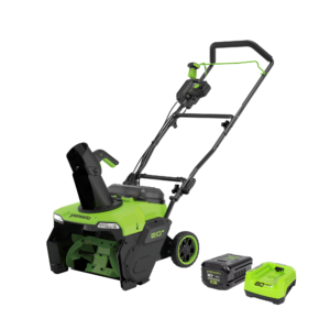 80V 20 inch Cordless Snow Thrower, 4.0Ah Battery and Charger Included, stock SN80L4101