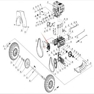 Friction Wheel Assembly, stock 202170006