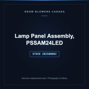 Lamp Panel Assembly, PSSAM24LED, stock 202500002, replacement part for PowerSmart snow blowers