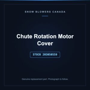 Chute Rotation Motor Cover, stock 203050559, replacement part for PowerSmart snow blowers
