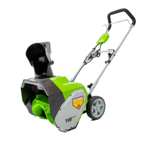 Greenworks 10 Amp Corded 16-Inch Snow Thrower, stock 2604202