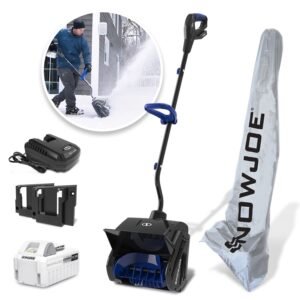 Snow Joe 24-Volt* IONMAX Cordless Snow Shovel Bundle | 13-Inch | W/ 5.0-Ah Battery, Charger, 2 x Battery, stock 24V-SS13-XR-ULT