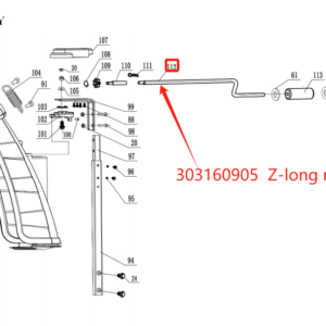 Z-long rocker, stock 303160905